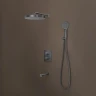 Душевая система Iddis Duna DUNGMSTi68 с термостатом Графит матовый