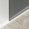 Шторка на ванну Maybah Glass MGV-79-2ш 500x1400 в широком профиле Бронза стекло графитовое