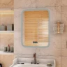 Зеркало Континент Glamour 700х900 ЗЛП451 с подсветкой с многофункциональной панелью