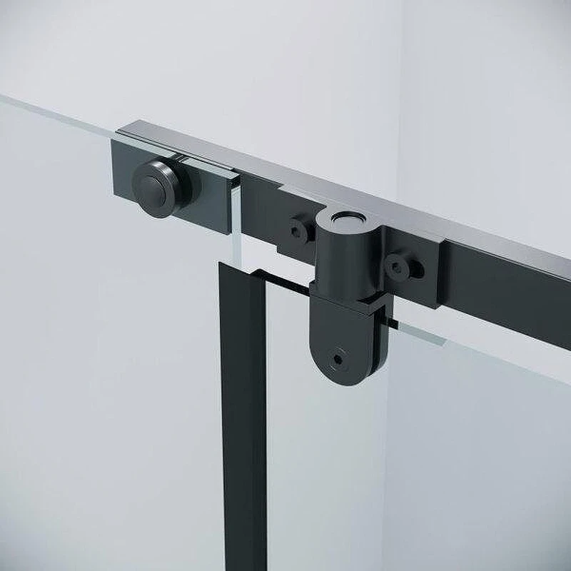 Душевой уголок Grossman Pragma 110х100 120.K33.03.1110.21.00 профиль Черный матовый стекло прозрачное