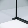 Душевой уголок Grossman Pragma 110х100 120.K33.03.1110.21.00 профиль Черный матовый стекло прозрачное