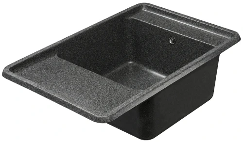 Кухонная мойка Aquaton Беллис 78 1A725032BS210 Графит искусственный камень (литьевой мрамор) встраиваемый