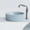 Раковина-чаша Ceramicanova Element 36 CN6057ML Голубая матовая фарфор накладная