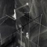 Шторка на ванну Maybah Glass MGV-92-5у 600x1400 в узком профиле Хром матовый стекло сатиновое