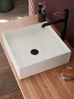Раковина-чаша Jacob Delafon Delta Pure 39 E90011-0 Белая фарфор накладная