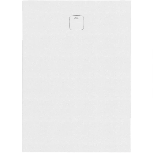 Душевой поддон из искусственного камня Starohome Cosmo 140х100 20648478 White Matt