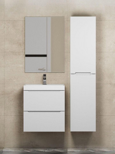 Шкаф пенал Uperwood Tanos 33 29102021491 подвесной цвет Белый матовый