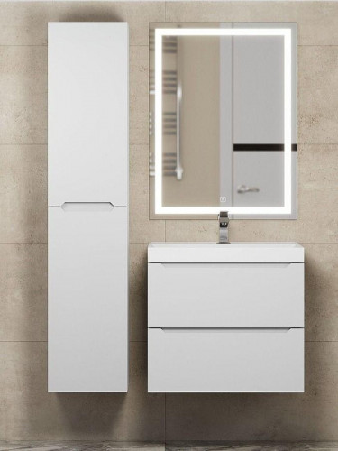 Шкаф пенал Uperwood Tanos 33 29102021491 подвесной цвет Белый матовый