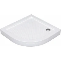 Акриловый поддон для душа WasserKRAFT Isen 80x80 26T00 Белый глянец