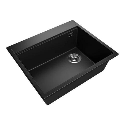 Кухонная мойка Rivelato Tesoro 60 TR-605-R antracite цвет Антрацит
