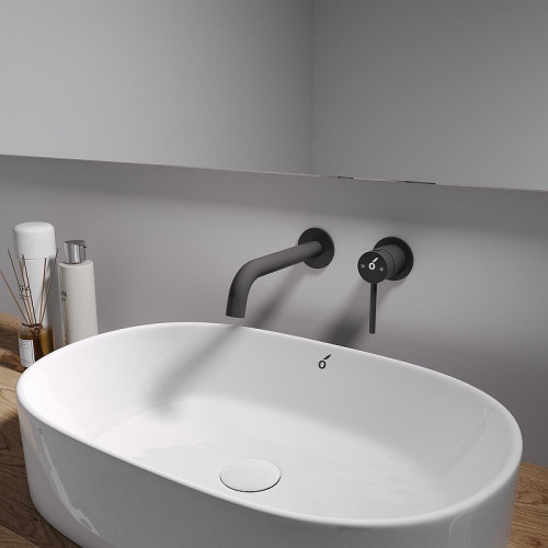 Смеситель для раковины Oliveeka Y OL-88869017-MB цвет Черный матовый