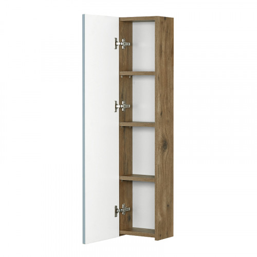 Подвесной шкаф Aquaton Мишель 23 1A244303MIX30 Дуб рустикальный Фьорд МДФ / ЛДСП