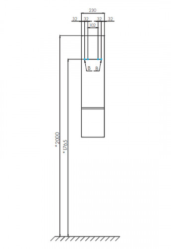 Подвесной шкаф Aquaton Мишель 23 1A244303MIX30 Дуб рустикальный Фьорд МДФ / ЛДСП