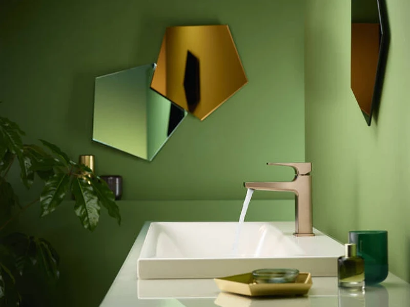 Смеситель для раковины Hansgrohe Metropol 32507140 Шлифованная бронза латунь