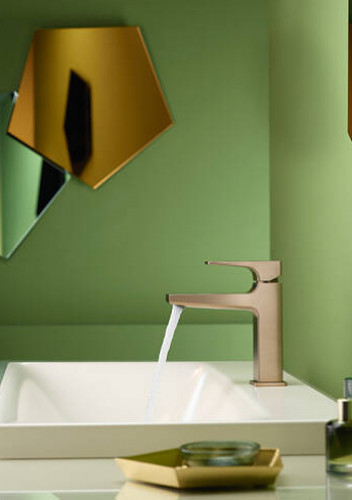 Смеситель для раковины Hansgrohe Metropol 32507140 Шлифованная бронза латунь