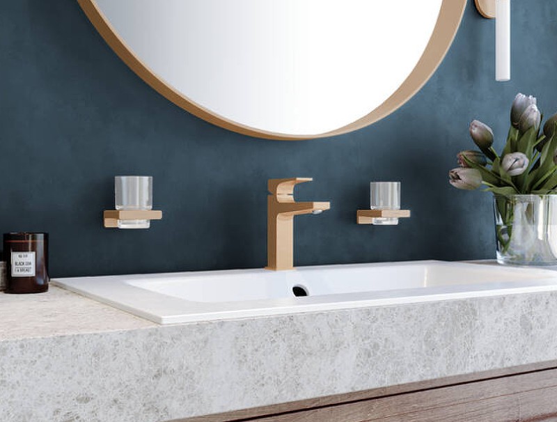 Смеситель для раковины Hansgrohe Metropol 32507140 Шлифованная бронза латунь