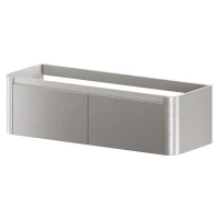 Тумба под раковину Boheme Armadi Art Voi 140 782-140-SF-SG подвесная Stone Finish цвет Серый камень