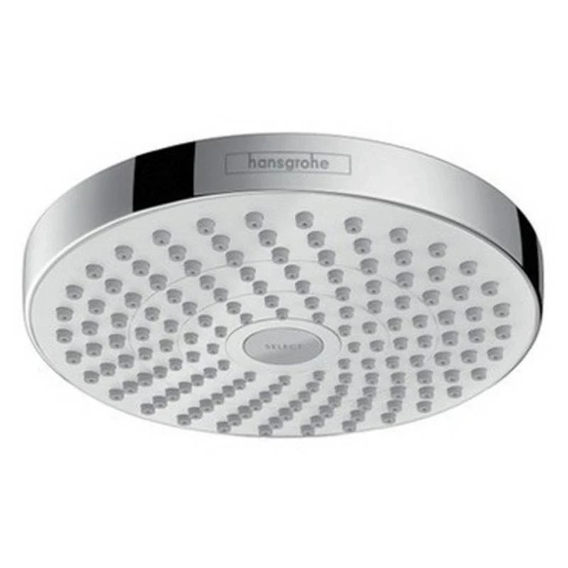 Душевая система Hansgrohe Croma Select S 27351400 с термостатом Хром Белая латунь на стену
