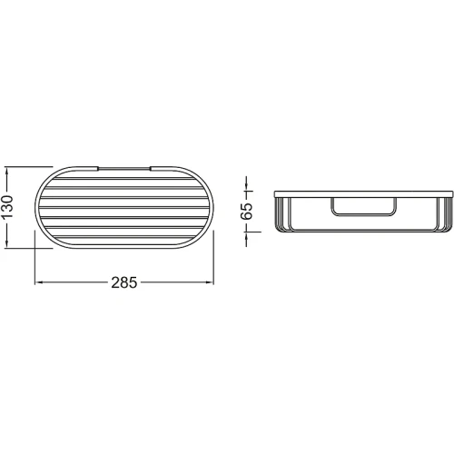 Полка корзина Aquatek AQ4916MB Черная матовая