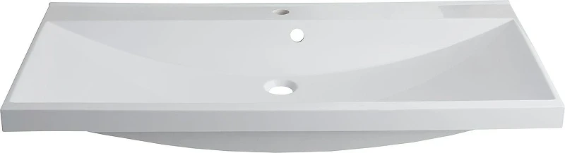 Тумба с раковиной Aquanet Нота New 100 345806 цвет Дуб веллингтон табак