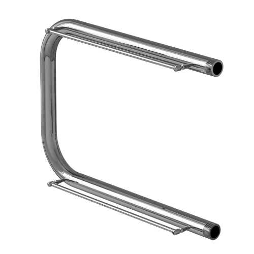 Водяной полотенцесушитель Mixline Simple P 32х50 556314 с полкой цвет Хром