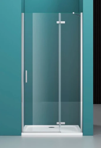 Душевая дверь BelBagno Kraft 100 KRAFT-B-12-60/40-C-Cr-R профиль Хром стекло прозрачное