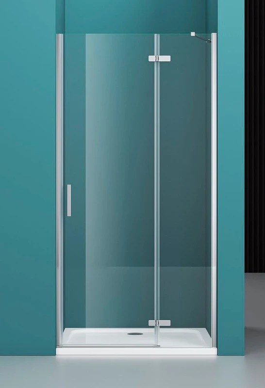 Душевая дверь BelBagno Kraft 100 KRAFT-B-12-60/40-C-Cr-R профиль Хром стекло прозрачное