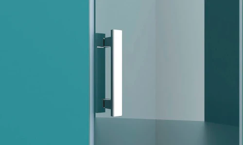 Душевая дверь BelBagno Kraft 100 KRAFT-B-12-60/40-C-Cr-R профиль Хром стекло прозрачное