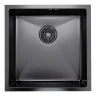 Кухонная мойка Mixline Pro 45 547226 цвет Черный графит