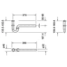 Сифон для раковины Duravit 0050260000 Хром
