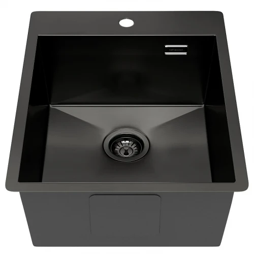 Кухонная мойка Reflexion Iseo 40 RX2240BL цвет Оружейная сталь