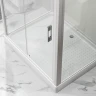 Душевая кабина Niagara Standart 100х80 ST100/80/15Q/BK без гидромассажа