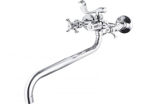 Смеситель для ванны Ekko E26024 универсальный цвет Хром