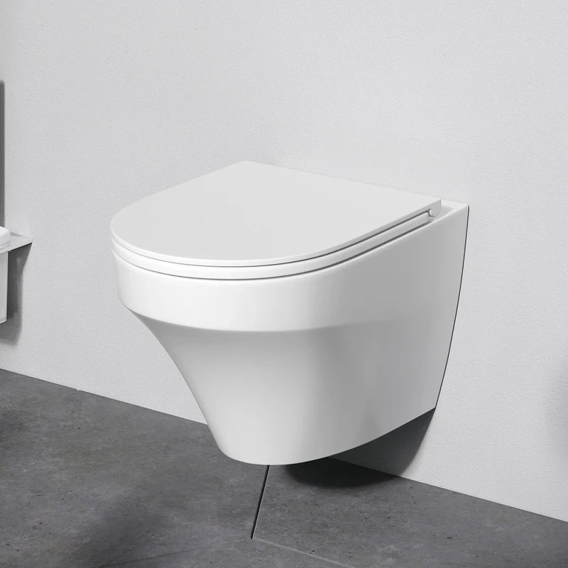 Унитаз AM.PM Inspire C501700WH подвесной без сиденья фарфор подвесной