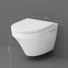 Унитаз AM.PM Inspire C501700WH подвесной без сиденья фарфор подвесной