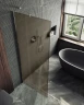 Душевая перегородка Maybah Glass MGD-697-5ш 790x1950 в широком профиле Хром матовый стекло бронзовое матовое