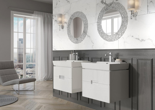 Смеситель для раковины Fiore Kalos 76CR7420 цвет Хром