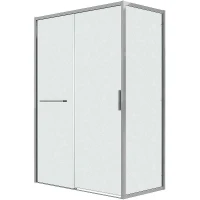 Душевой уголок Grossman Style 110х70 120.K33.05.1170.10.02 профиль Хром стекло шиншилла