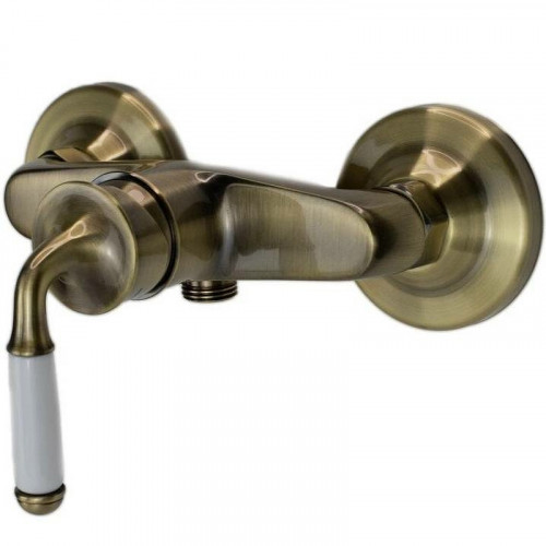 Смеситель для душа ESKO Prague PG 80 Бронза сатин латунь на стену