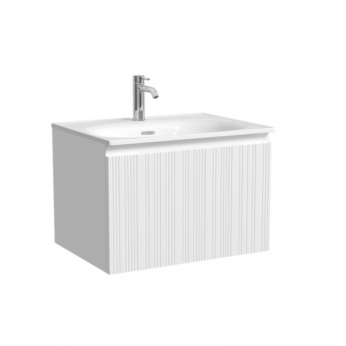 Тумба под раковину Sancos Code 59 CD60W подвесная цвет Белый