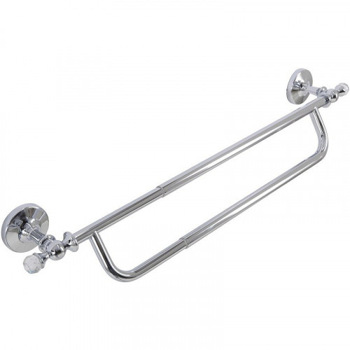 Полотенцедержатель Art&amp;Max Antic Crystal AM-E-2648CLS двойной Хром