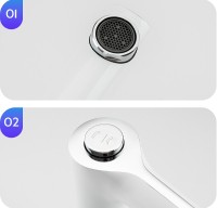 Смеситель на борт ванны Gappo G03-8 G1103-8 Белый Хром латунь