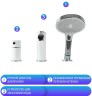 Смеситель на борт ванны Gappo G03-8 G1103-8 Белый Хром латунь