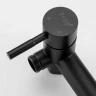 Гигиенический душ со смесителем Frap F7503-6 Черный матовый латунь на стену