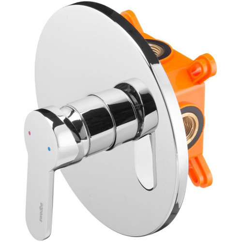 Смеситель для душа Swedbe Platta 5523 Хром латунь встраиваемый