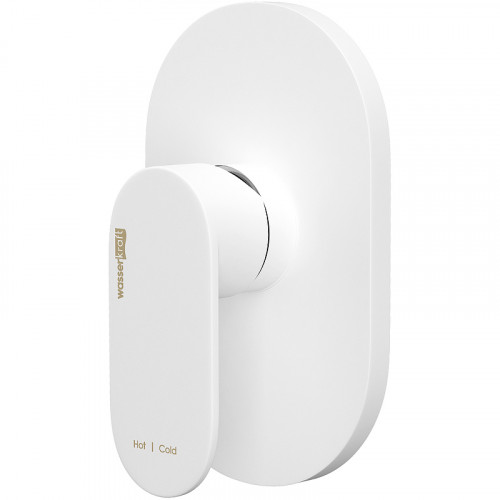 Смеситель для душа WasserKRAFT Mindel 8551 Белый матовый латунь встраиваемый