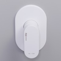 Смеситель для душа WasserKRAFT Mindel 8551 Белый матовый латунь встраиваемый