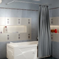 Карниз для ванны Radomir 200x100 1-12-2-0-0-334 Хром
