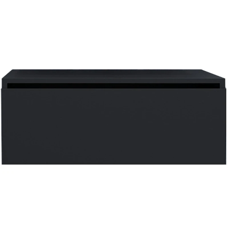 Тумба Boheme Armadi Art Flat Vallessi Uno-S 120 897-120-A glossy подвесная Антрацит глянец МДФ / ЛДСП