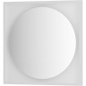 Зеркало Defesto Eclipce 70х70 DF 2237 с подсветкой 15W-3000К/в багетной раме/Без выключателя/Теплый белый свет/Белая рама